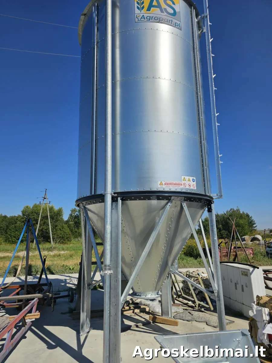 Pašarų sandėliavimo bokštai ,,AGRO PART" - nuotrauka 2