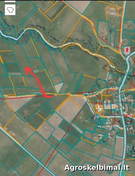 Parduodamas žemės ūkio paskirties sklypas