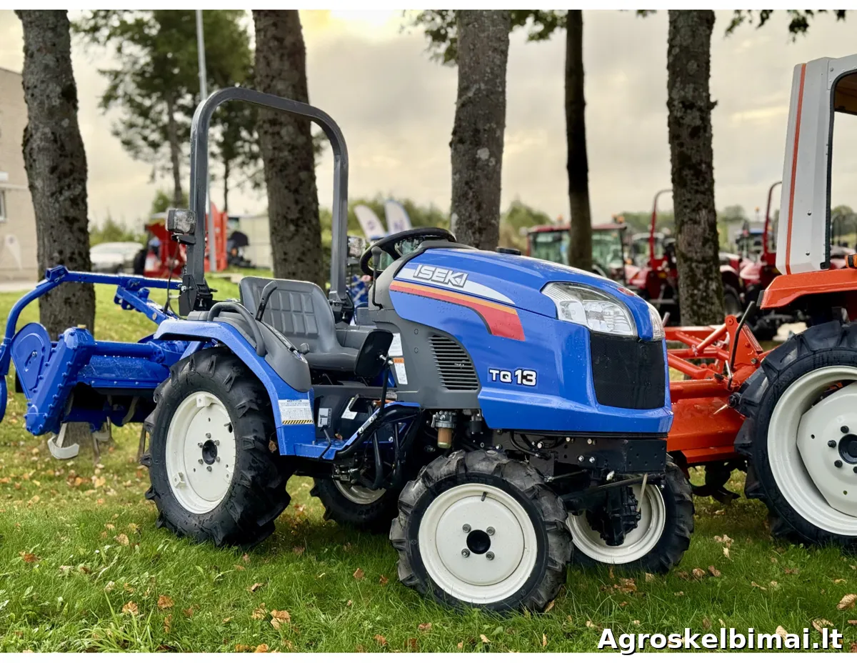 Parduodamas Iseki TQ-13 su žemės dirbimo freza