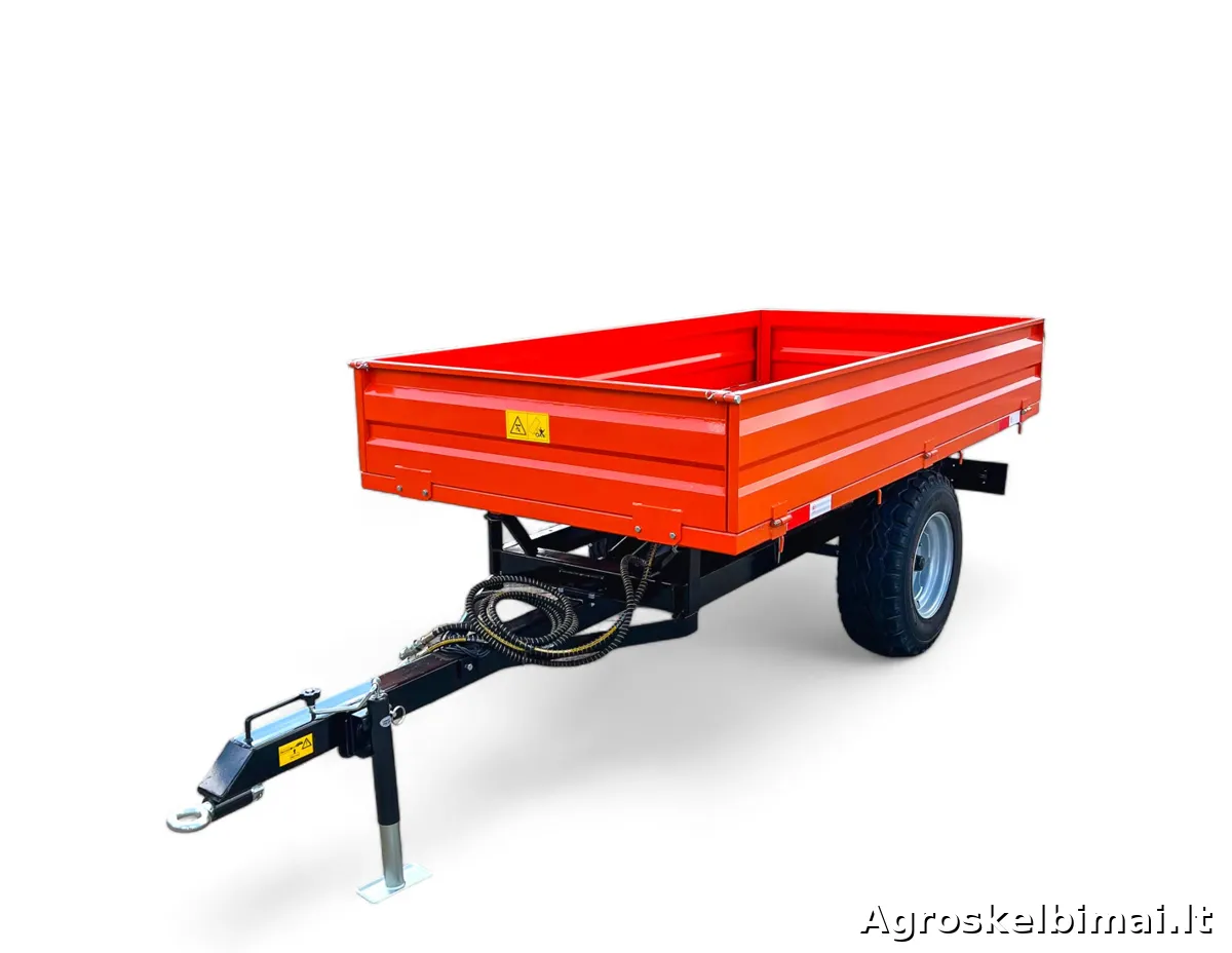 Puspriekabė "Sansen 3T2W" 3000kg - pagrindinė nuotrauka