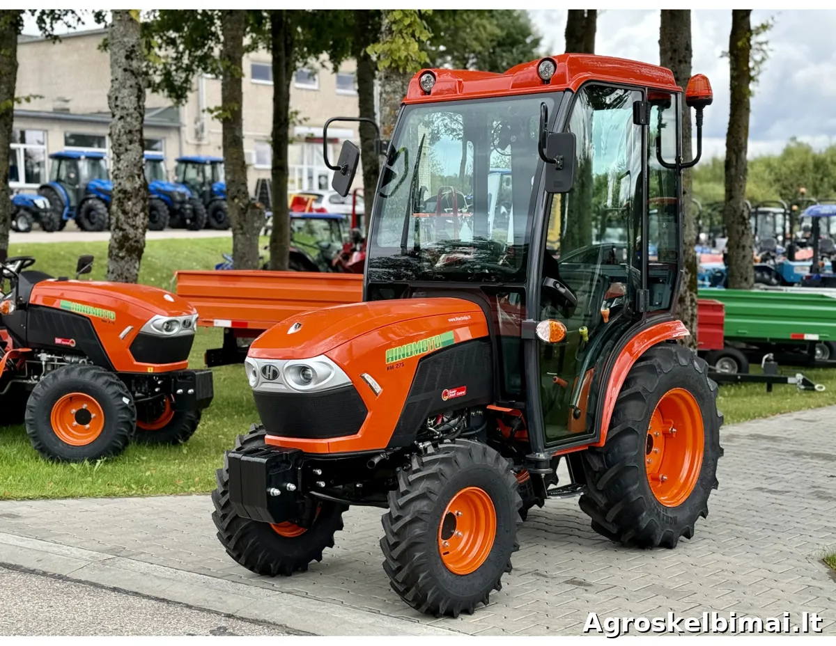 Hinomoto HM-275 su kabina - pagrindinė nuotrauka