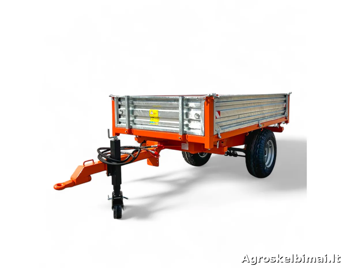 Puspriekabė 3,5T - pagrindinė nuotrauka