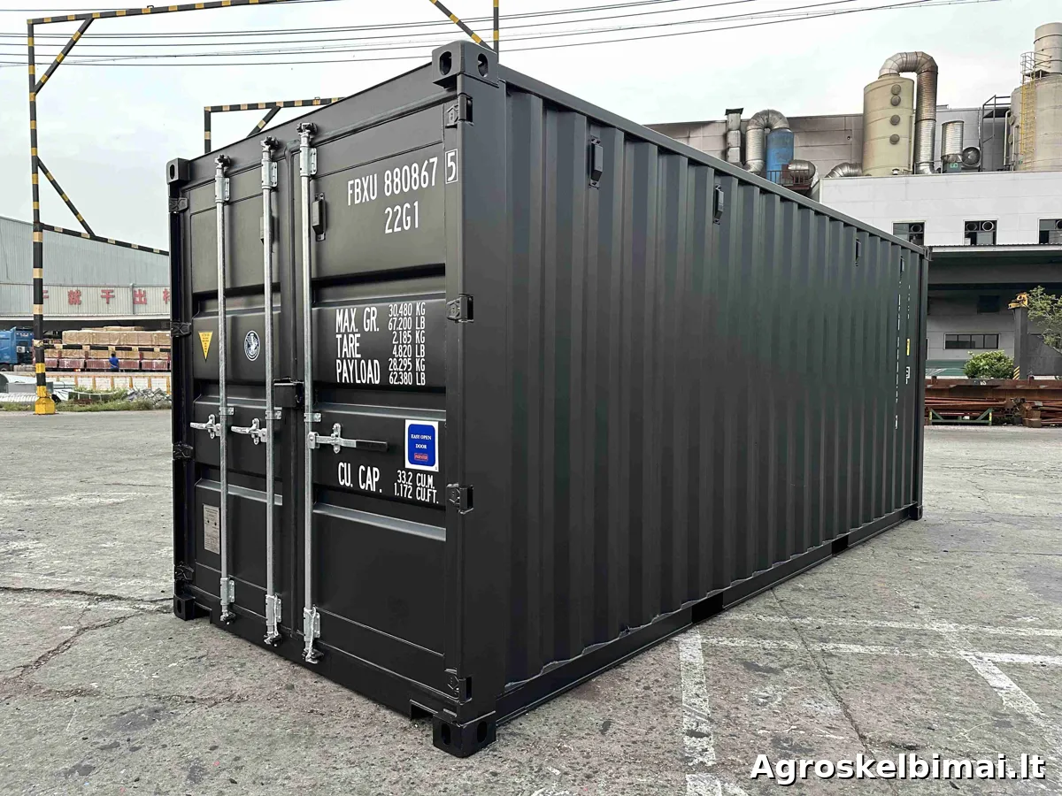 20 ir 40 pėdų konteineriai. - nuotrauka 5