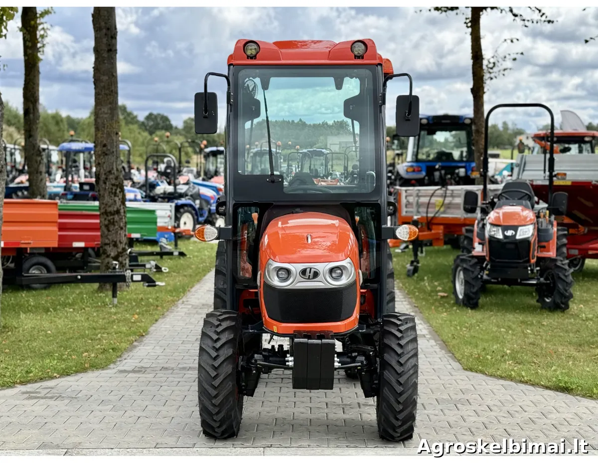 Hinomoto HM-275 su kabina - nuotrauka 2