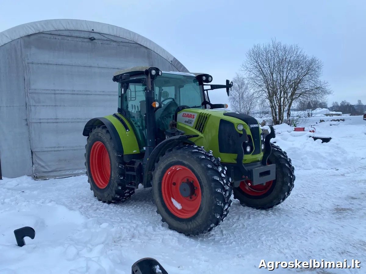 Parduodamas traktorius Claas Arion 440 su Claas FL120c fr. krautuvu - nuotrauka 8