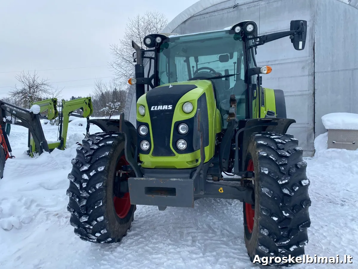 Parduodamas traktorius Claas Arion 440 su Claas FL120c fr. krautuvu