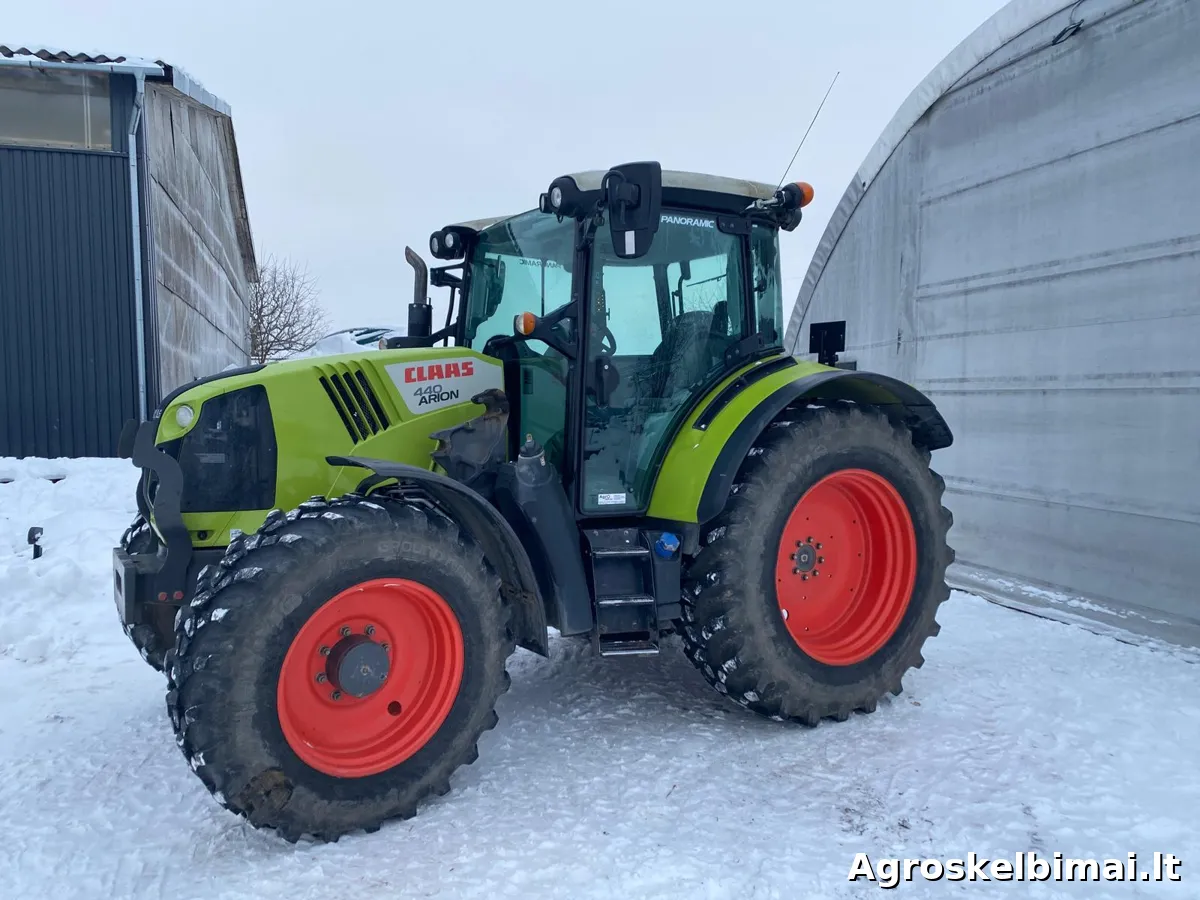 Parduodamas traktorius Claas Arion 440 su Claas FL120c fr. krautuvu - nuotrauka 2