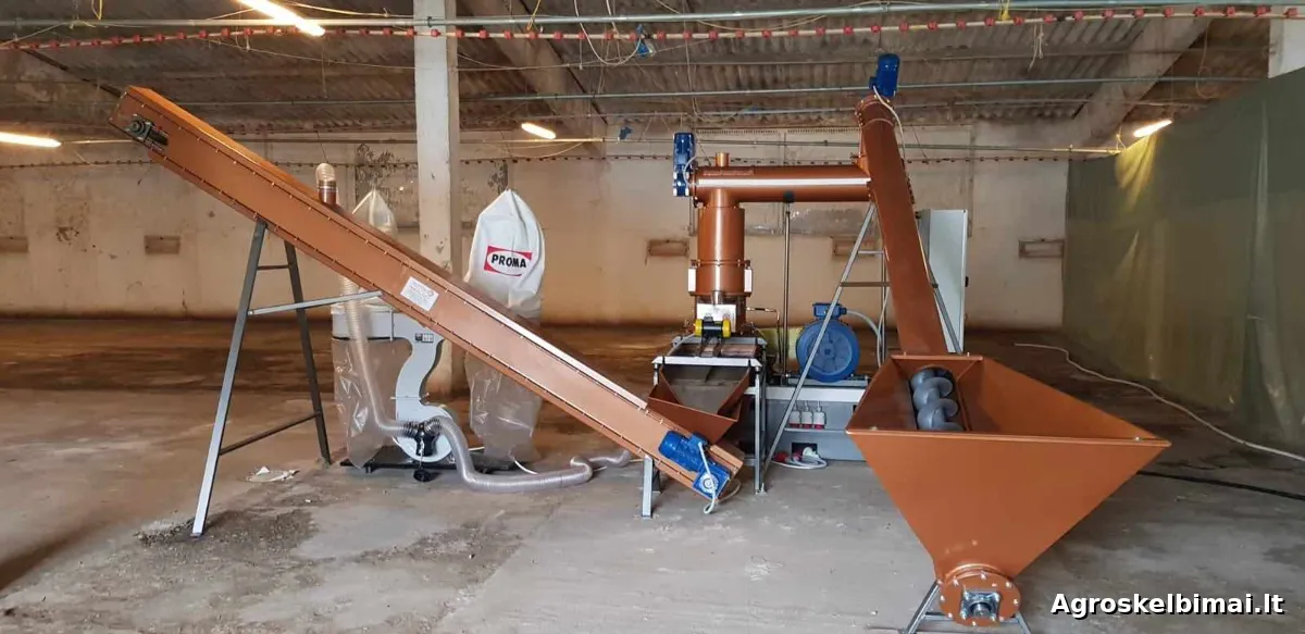 Granulių gamybos linija, granuliatorius