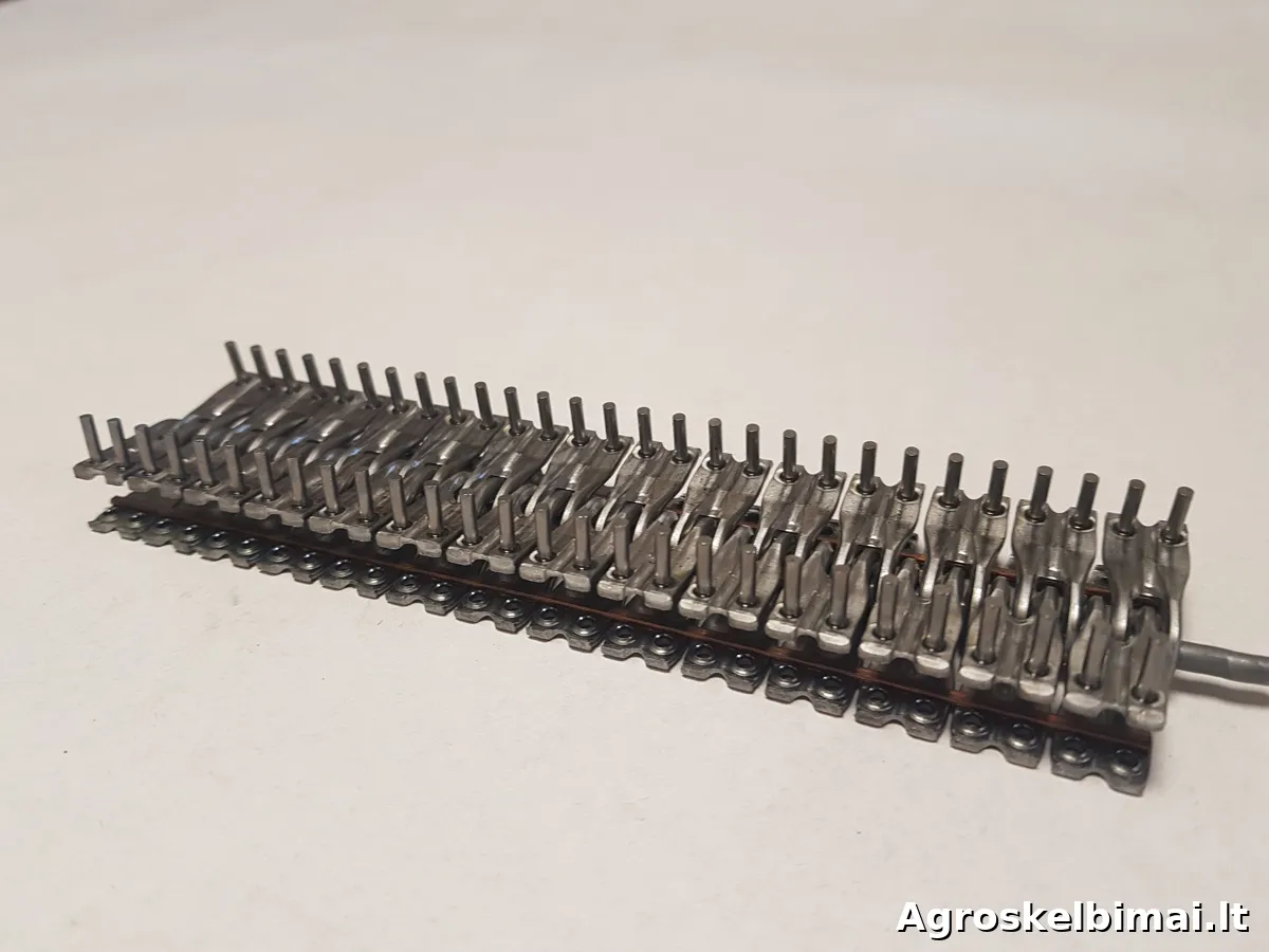 ruloninio (ritininio) preso diržų jungtys 