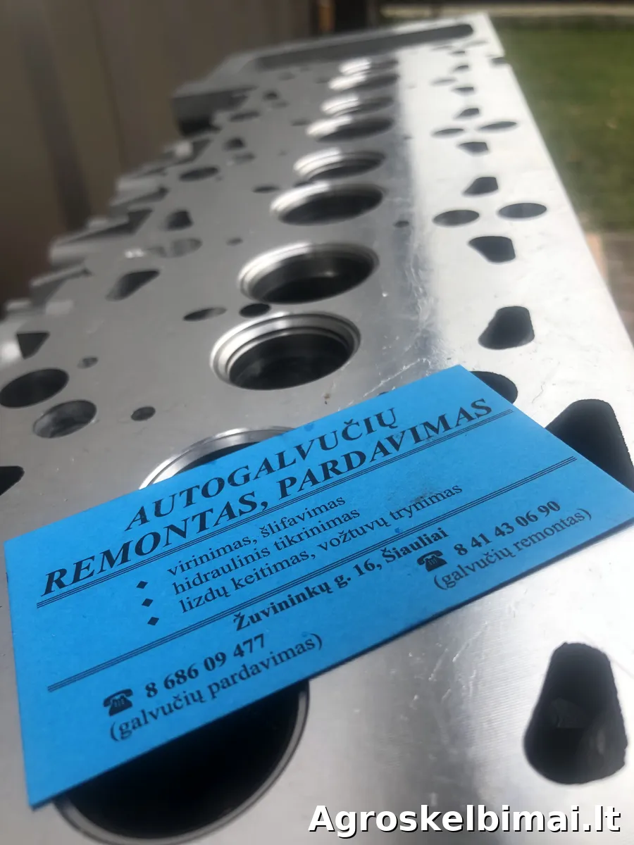 Variklių galvučių remontas, šlifavimas, tikrinimas, vožtuvų šlifavimas - nuotrauka 3