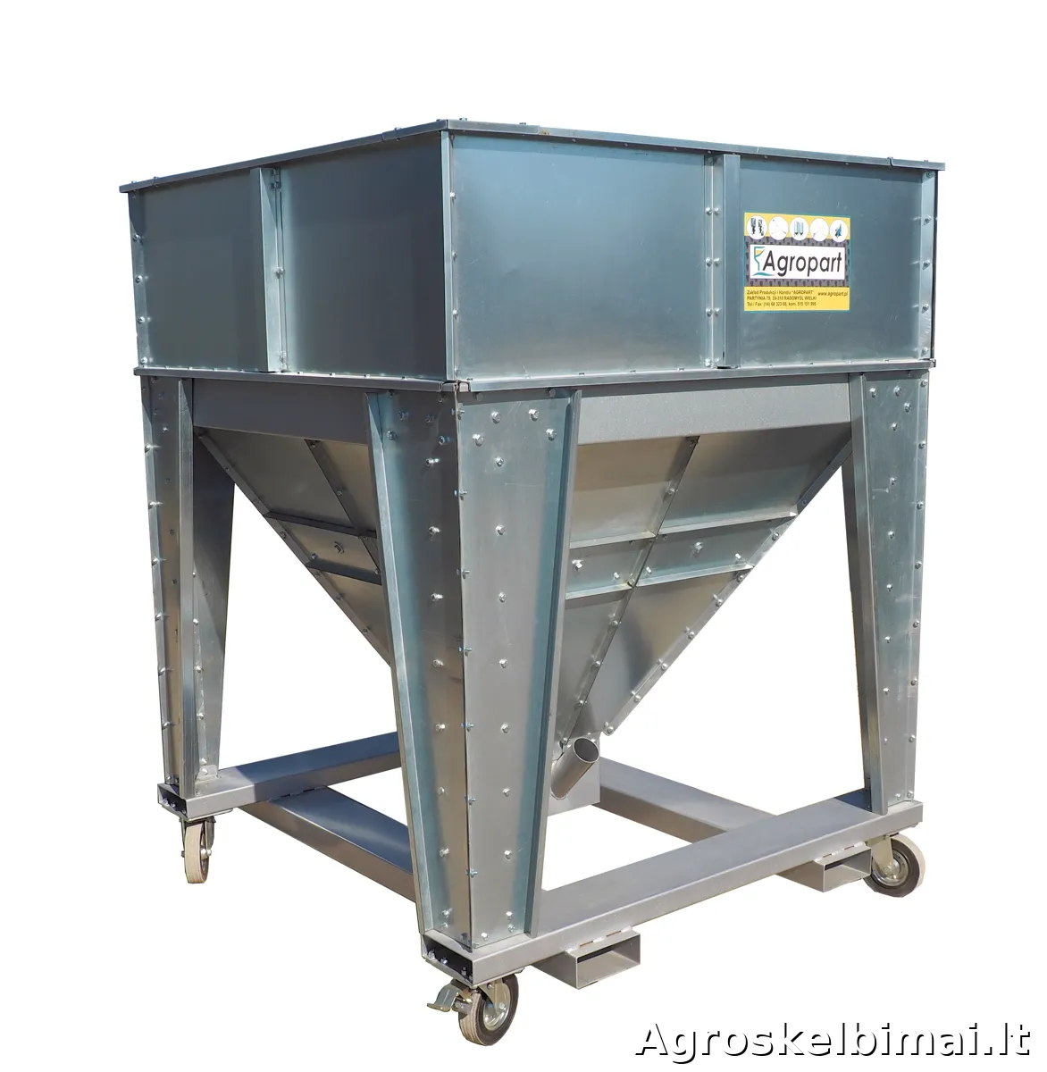 Pašarų sandėliavimo bokštas modulinis - nuotrauka 3