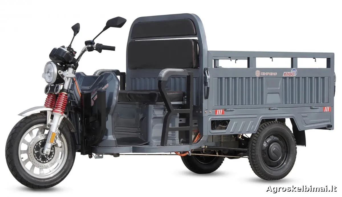 Elektrinis krovininis triratis KING BOX2