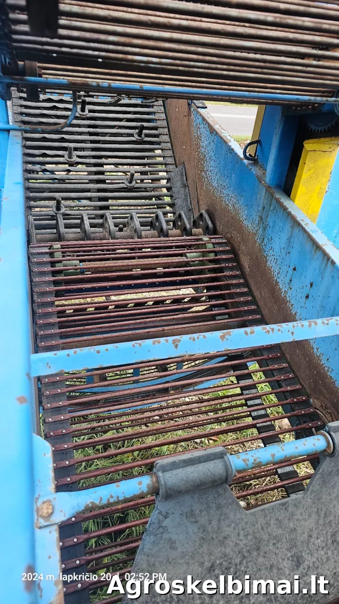 Parduodamas lenkiškas bulvių kombainas "Anna Z644" - nuotrauka 6