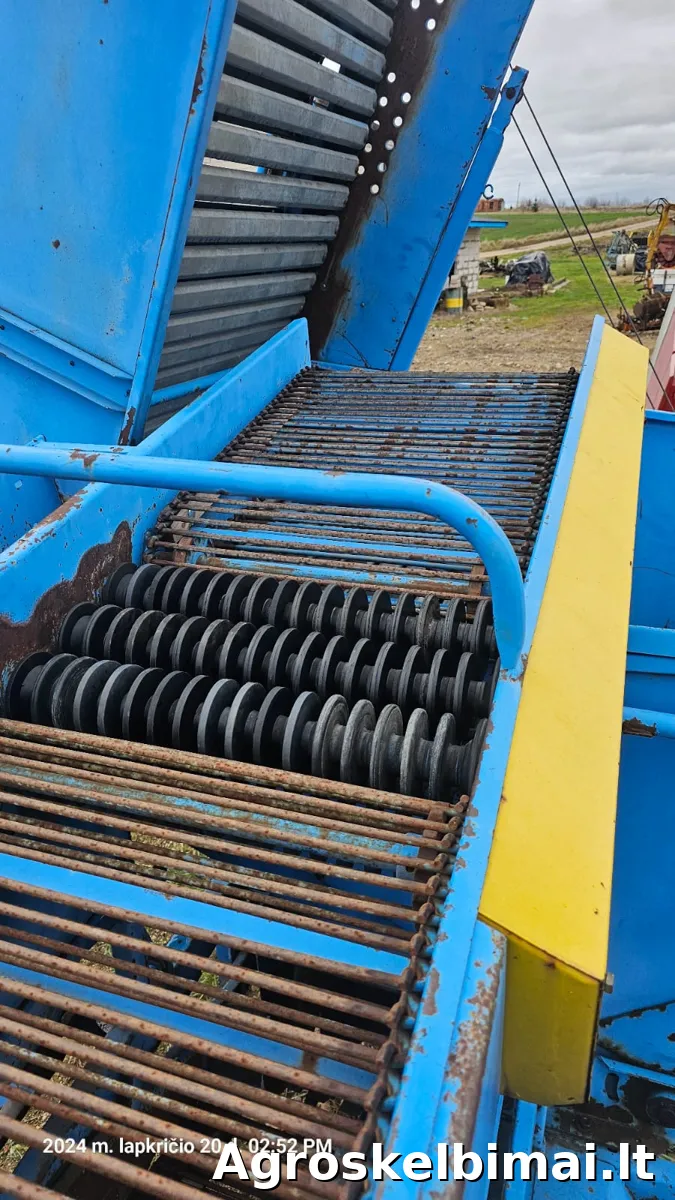 Parduodamas lenkiškas bulvių kombainas "Anna Z644" - nuotrauka 7