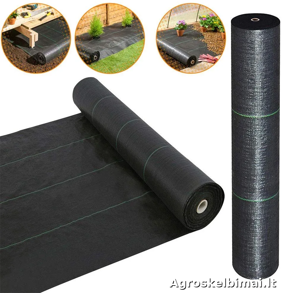 Agrotekstilė, Agrodanga Turime nuo 0,4m iki 4,2 m.pločio + Smaigai