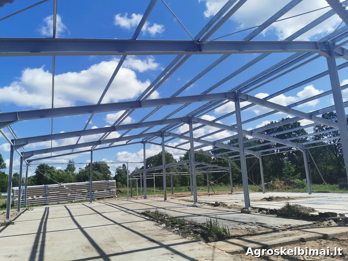 Angarai metalinės konstrukcijos - pagrindinė nuotrauka