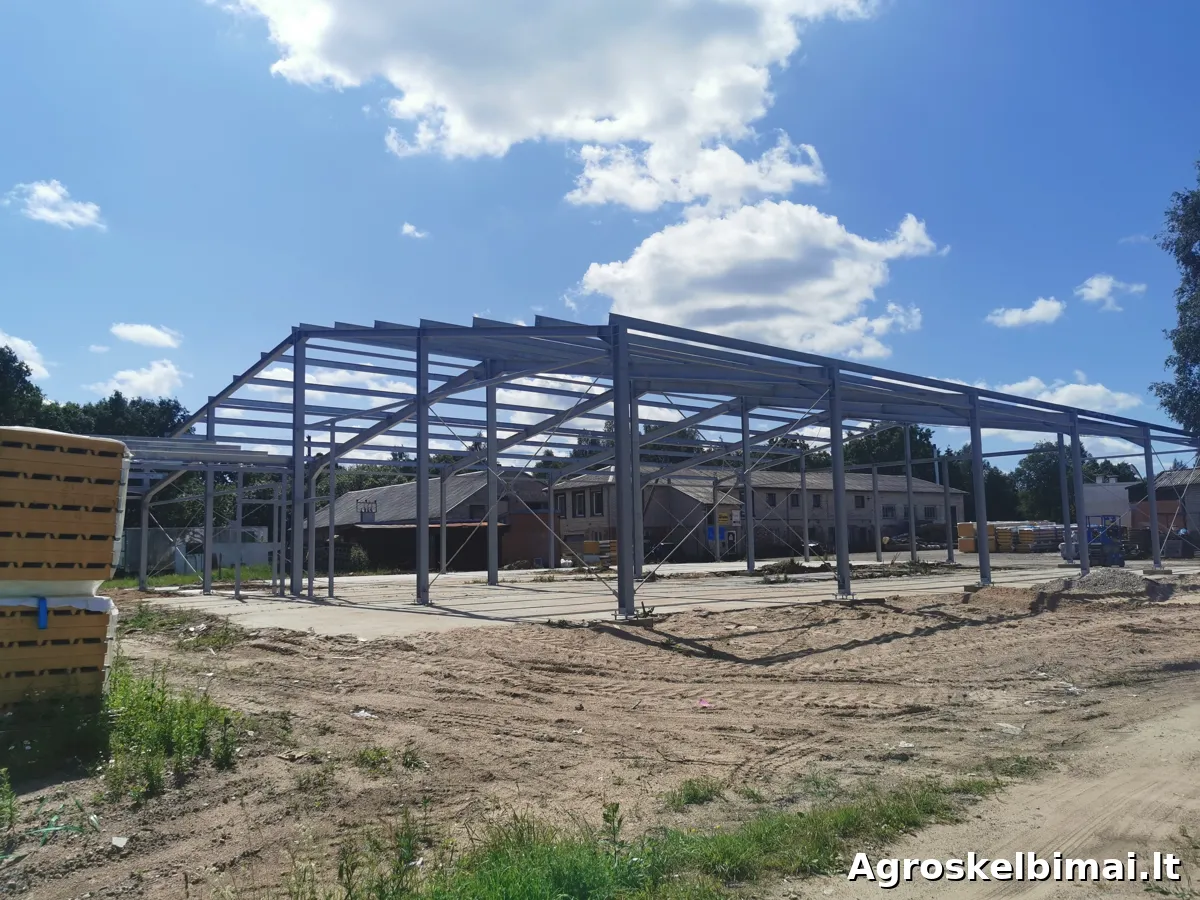 Angarai metalinės konstrukcijos - nuotrauka 6