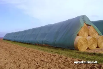 apsauginė danga šienui ir šiaudams, medienos skiedroms - nuotrauka 2
