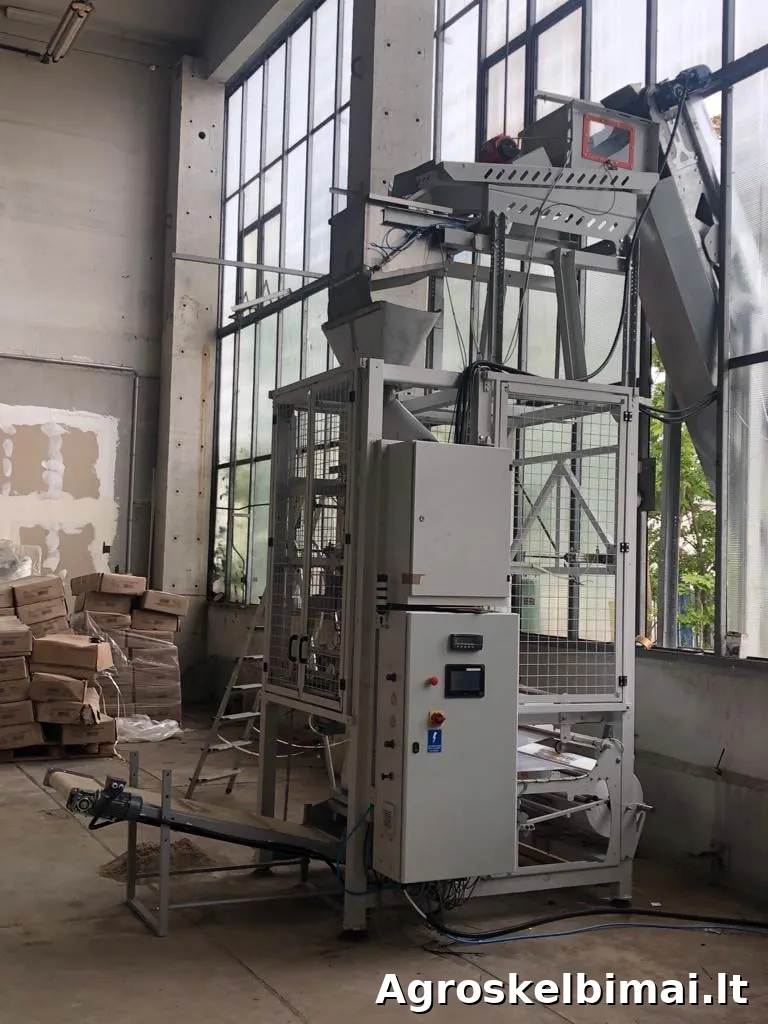 birių produktų fasavimo automatas