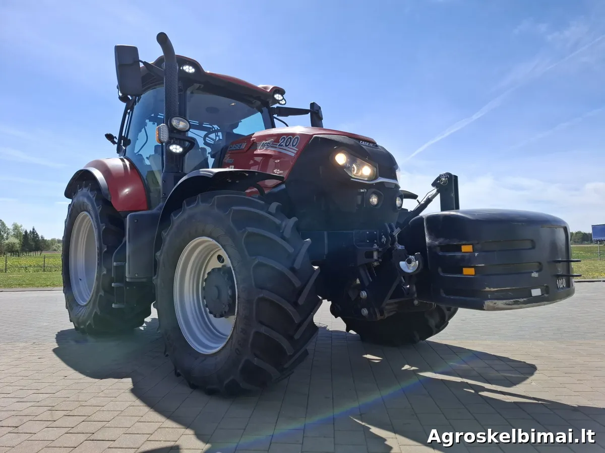 Case IH Puma 200 - Traktoriai nuotrauka 4