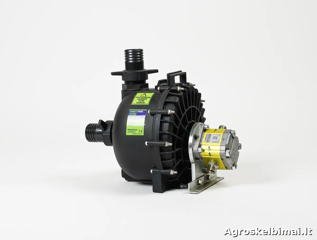 Cheminis siurblys CTH-20 varomas hidro varikliu - pagrindinė nuotrauka