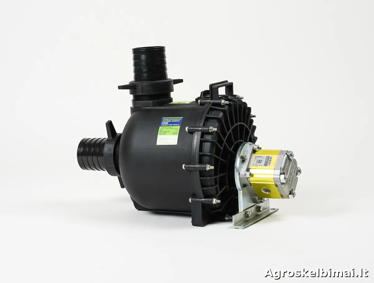 Cheminis vandens siurblys CTH-30 varomas hidro varikliu 9 cm3 - pagrindinė nuotrauka