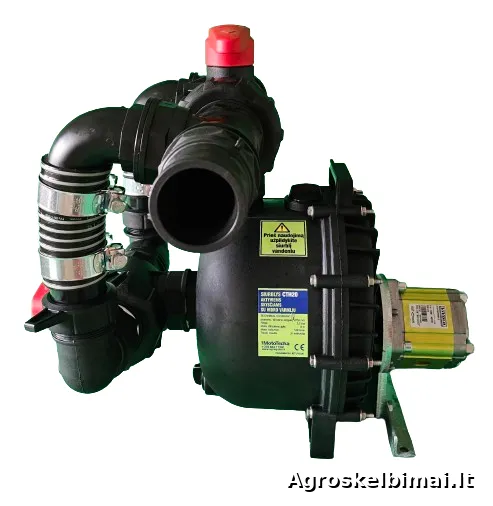 Daugiafunkcinis cheminis siurblys CTH-20 varomas hidro varikliu - nuotrauka 3