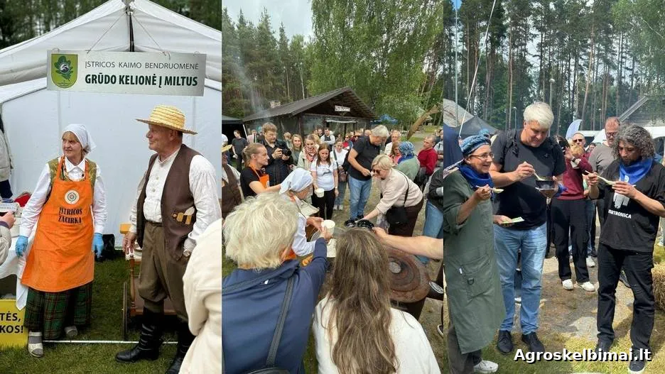 Edukaciniai mokomieji užsiėmimai "Grūdo kelionė į miltus" - Augalininkystė nuotrauka 6