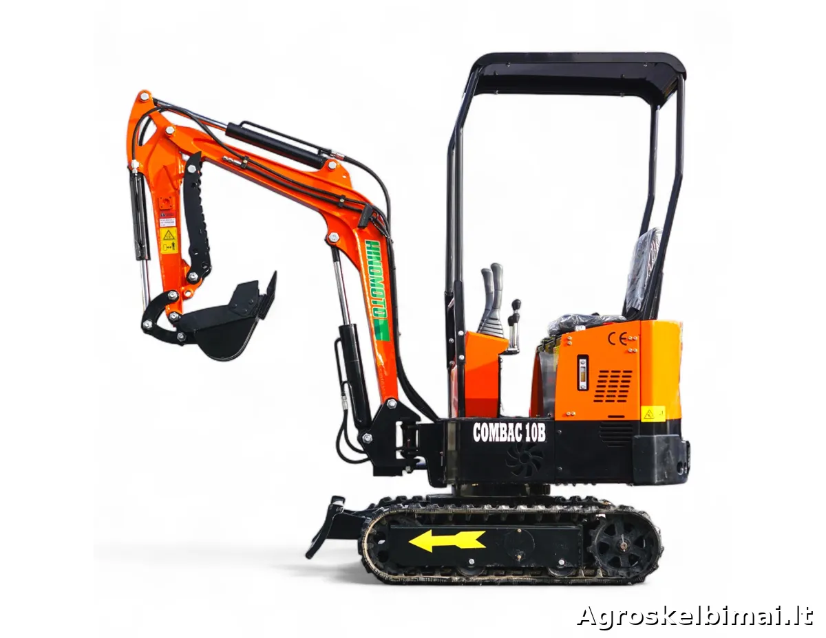 Ekskavatorius Hinomoto COMBAC 10B - nuotrauka 2