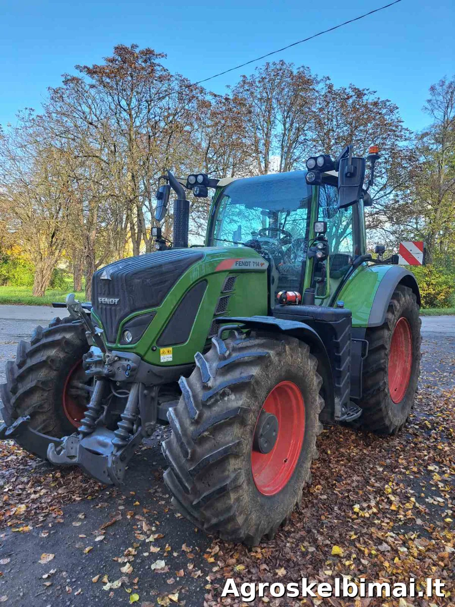 Fendt 714 Vario - Traktoriai, Kėdainiai