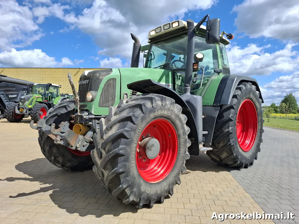 Fendt 820 Vario - Traktoriai nuotrauka 7