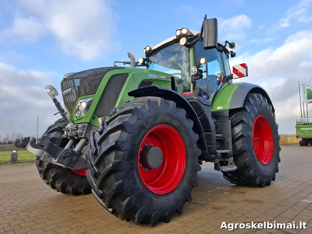 Fendt 826 Vario (warranty) + g.dubliai - Traktoriai nuotrauka 2