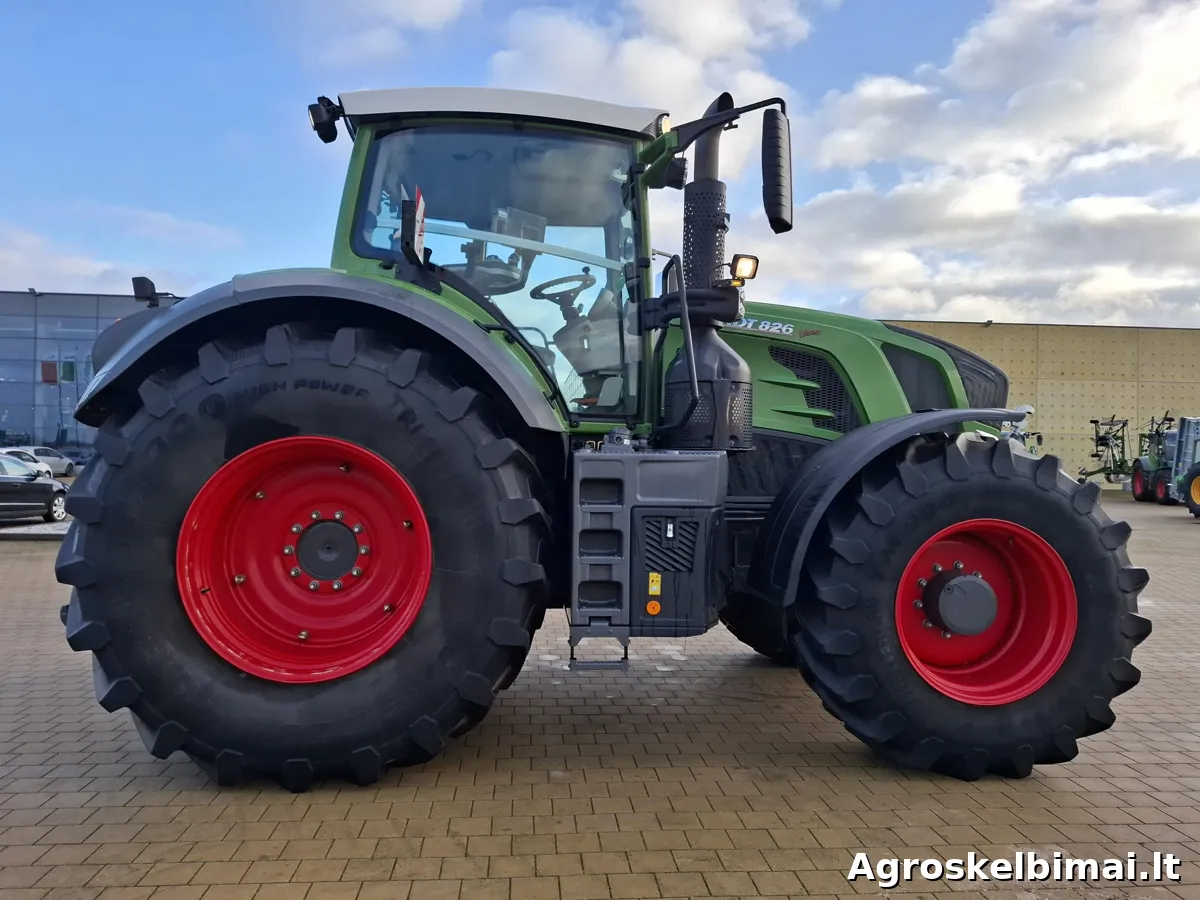 Fendt 826 Vario (warranty) + g.dubliai - Traktoriai nuotrauka 6