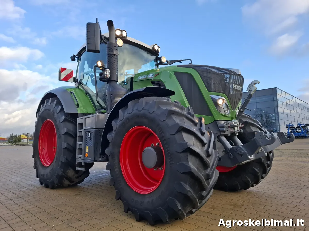 Fendt 826 Vario (warranty) + g.dubliai - Traktoriai nuotrauka 7
