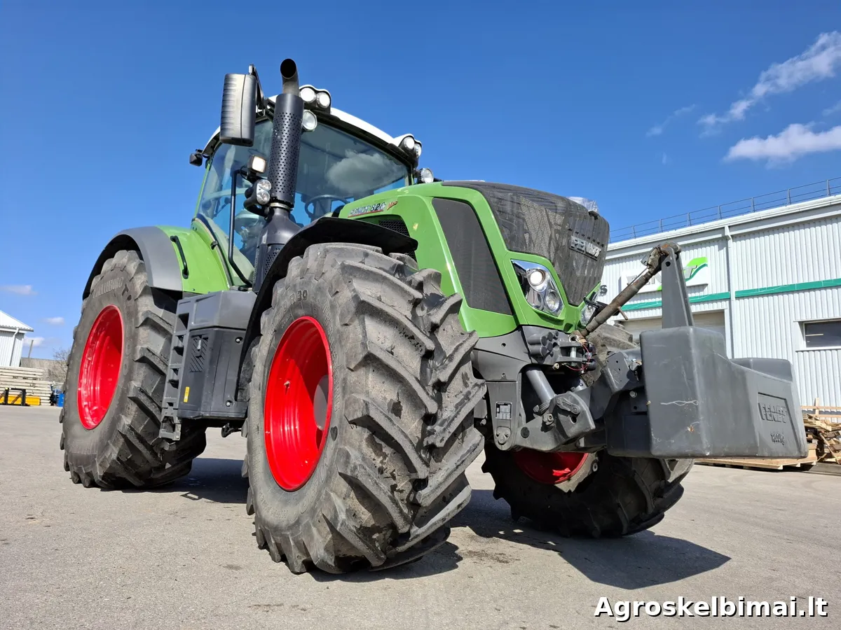 Fendt 828 ProfiPlus (new engine) + g.dubliai - Traktoriai nuotrauka 4