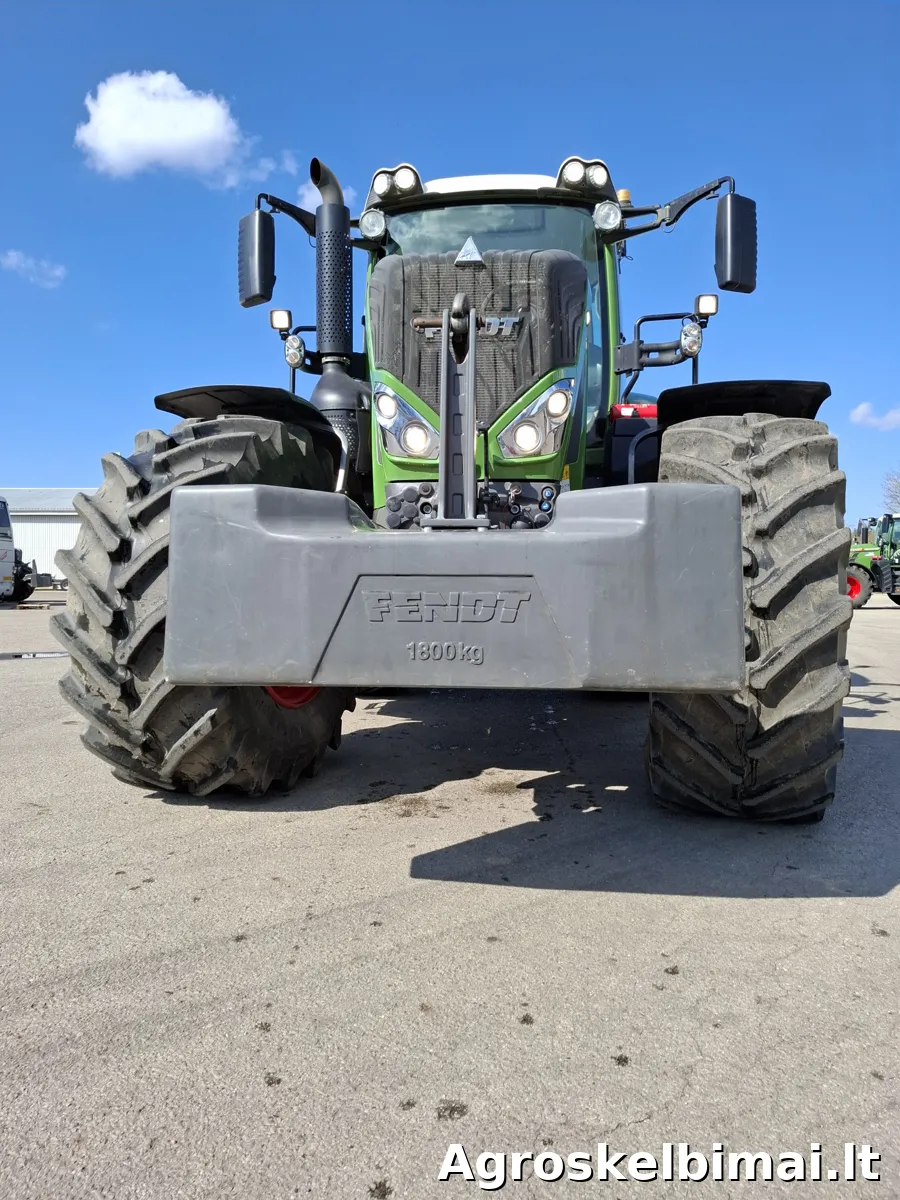 Fendt 828 ProfiPlus (new engine) + g.dubliai - Traktoriai nuotrauka 3