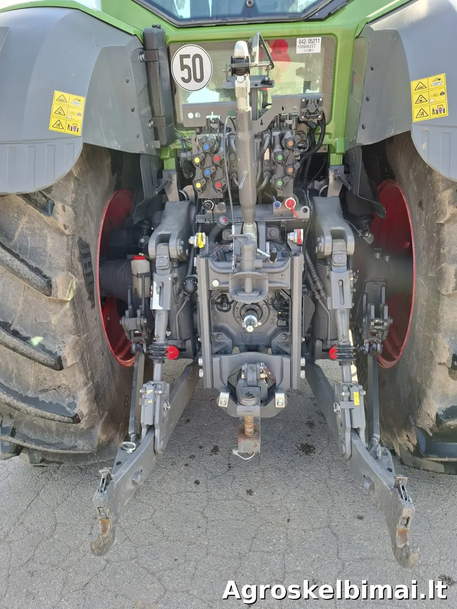 Fendt 828 ProfiPlus (new engine) + g.dubliai - Traktoriai nuotrauka 7