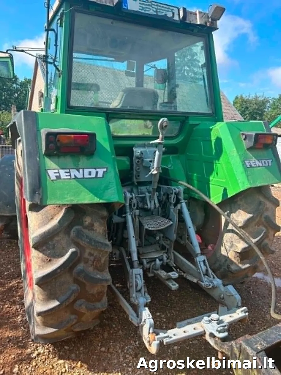 Fendt Farmer 310 LSA - Traktoriai nuotrauka 8