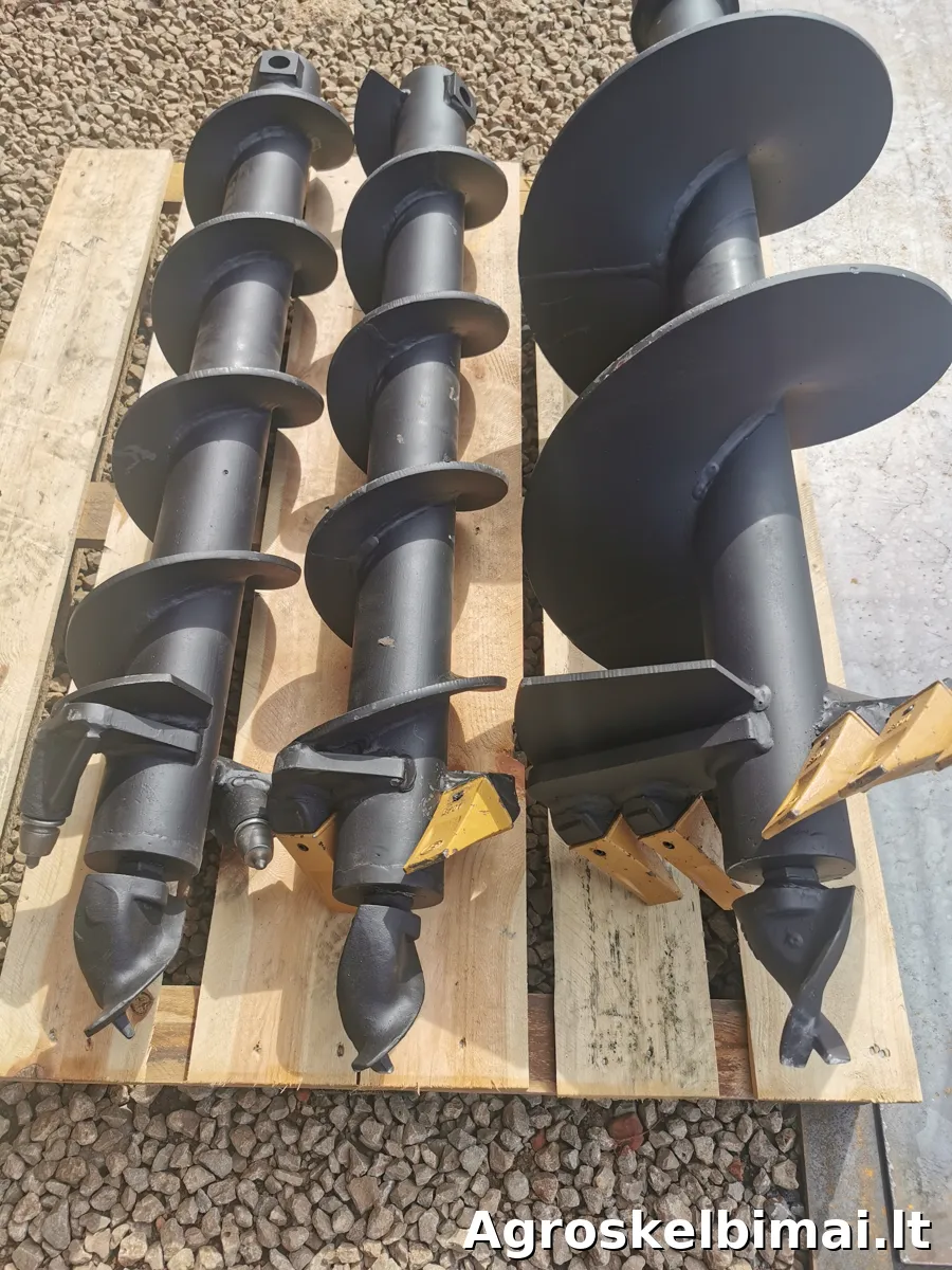 Grąžtai gruntui - pagrindinė nuotrauka