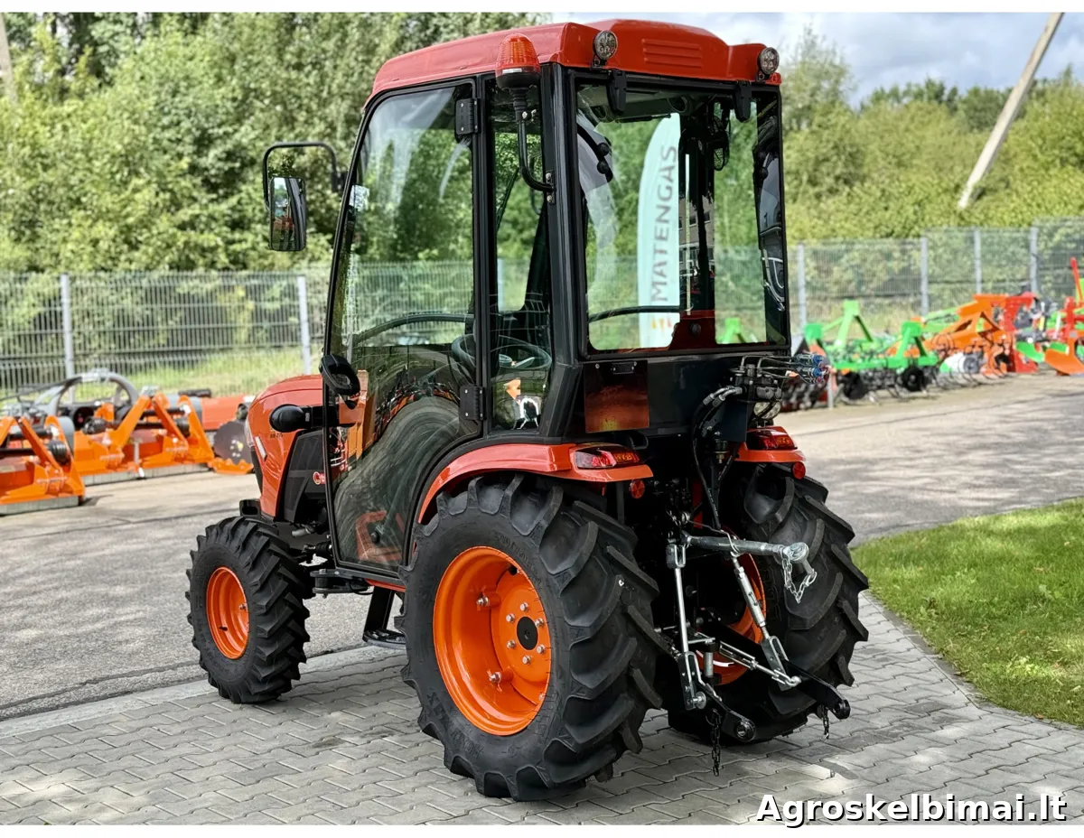 Hinomoto HM-275 su kabina - nuotrauka 6