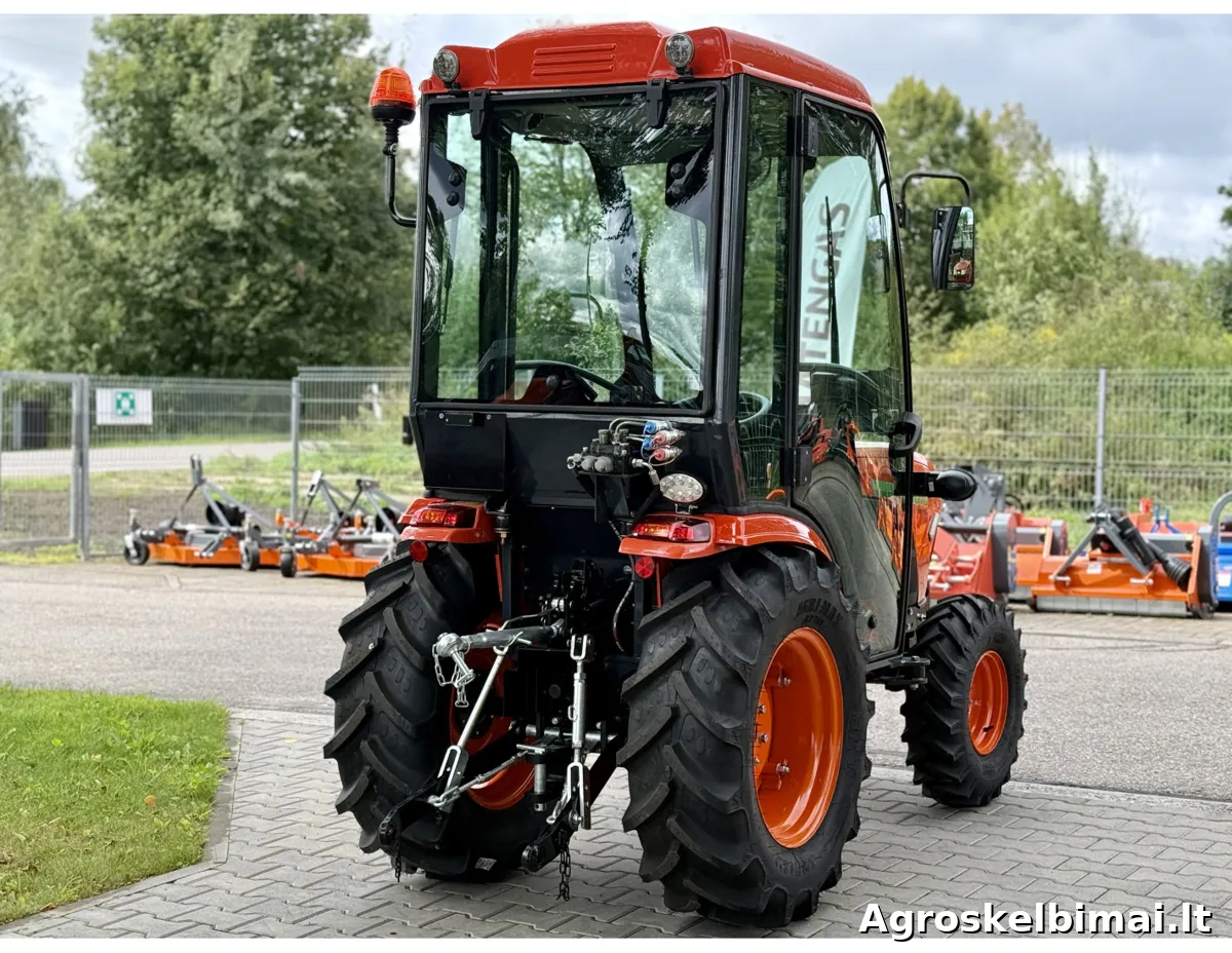 Hinomoto HM-275 su kabina - nuotrauka 7