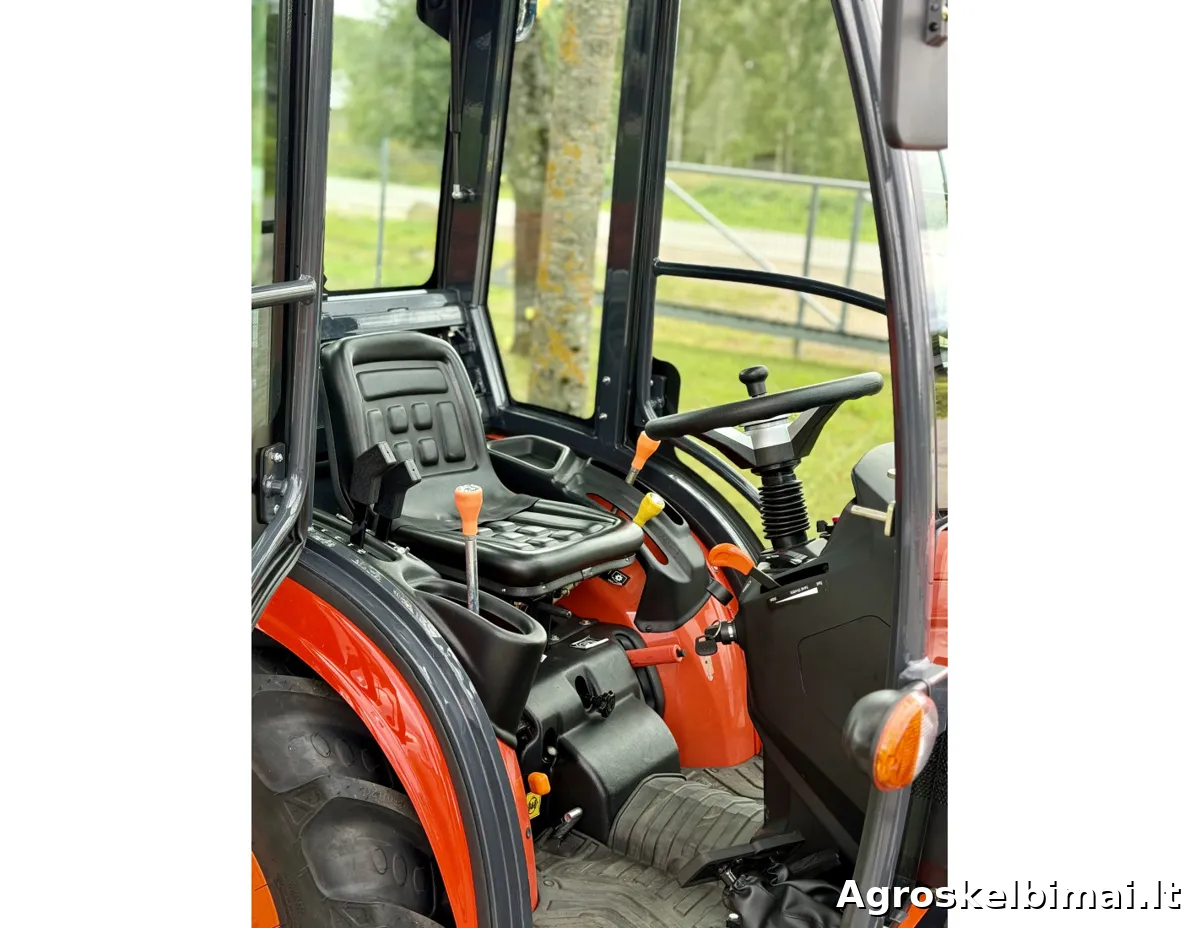 Hinomoto HM-275 su kabina - nuotrauka 8