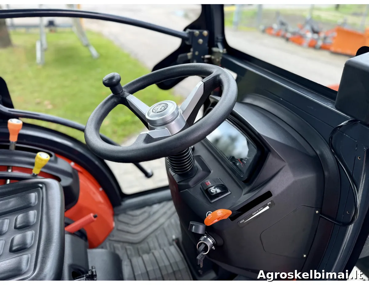 Hinomoto HM-275 su kabina - nuotrauka 9