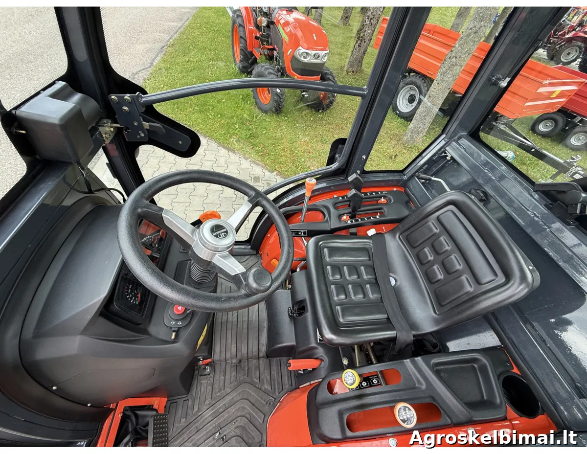 Hinomoto HM-275 su kabina - nuotrauka 10