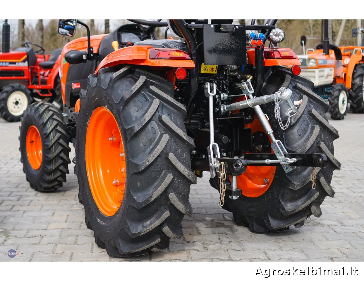 HINOMOTO HM-275 su platesniais agri ratais - nuotrauka 6