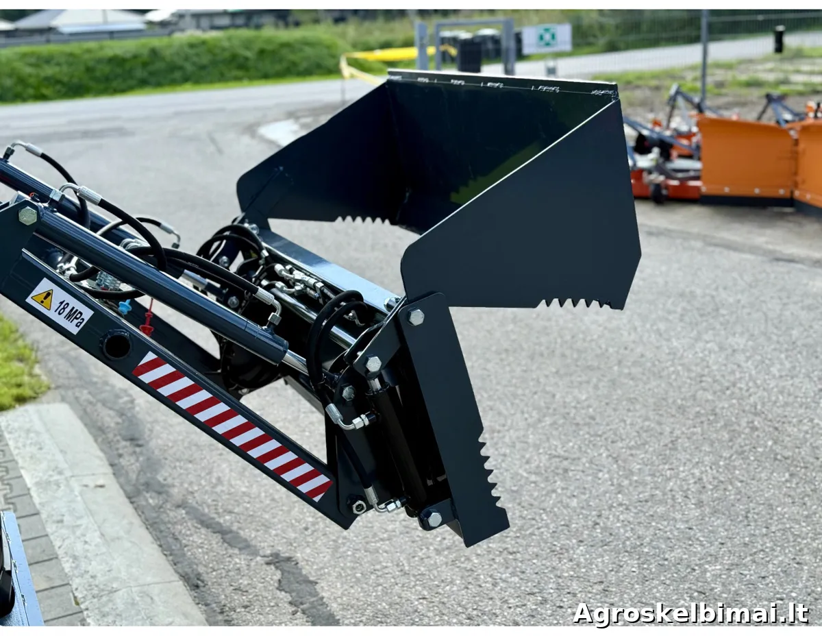 Hinomoto HM3030 su multifunkciniu krautuvu - nuotrauka 4