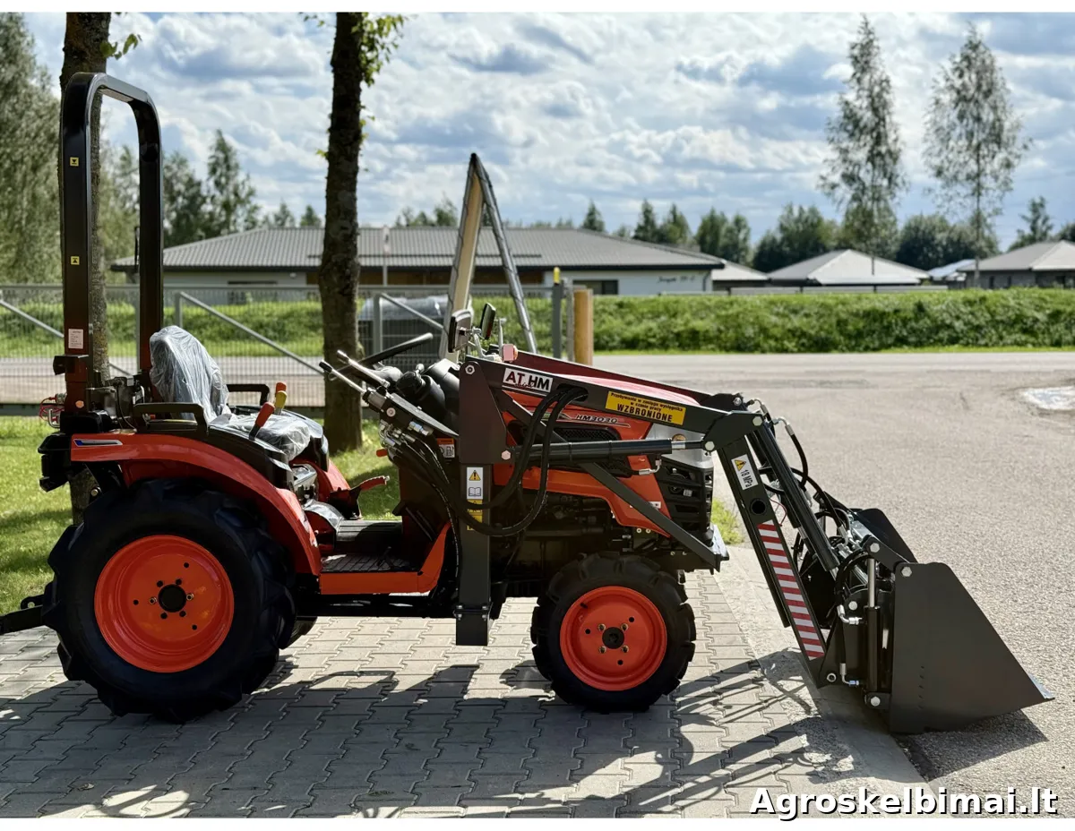 Hinomoto HM3030 su multifunkciniu krautuvu - nuotrauka 5