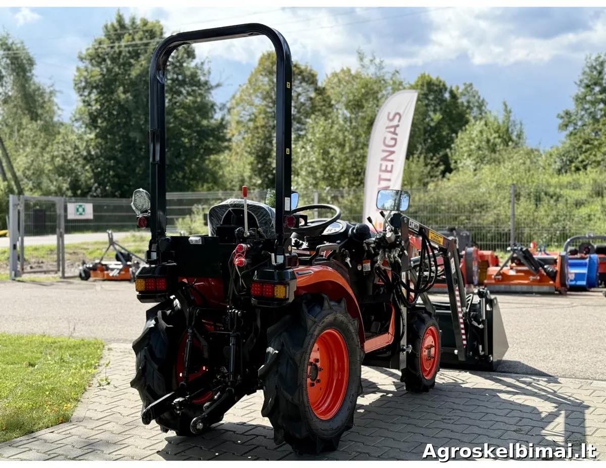 Hinomoto HM3030 su multifunkciniu krautuvu - nuotrauka 7