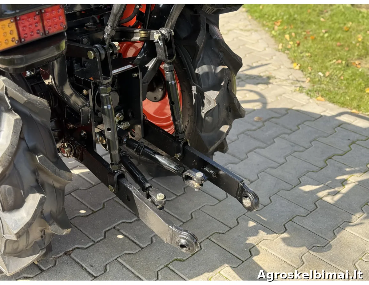 Hinomoto HM3030 su multifunkciniu krautuvu - nuotrauka 8