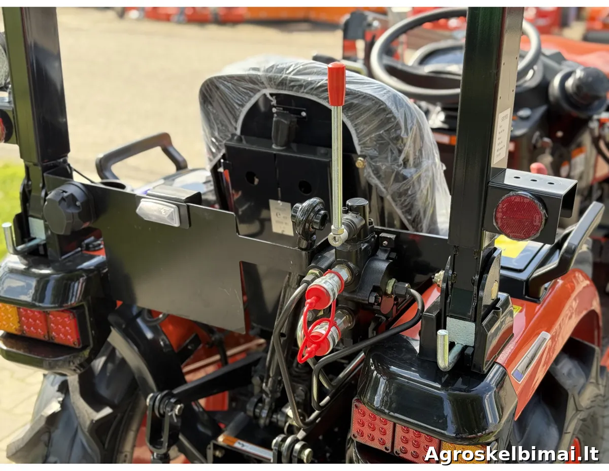 Hinomoto HM3030 su multifunkciniu krautuvu - nuotrauka 9